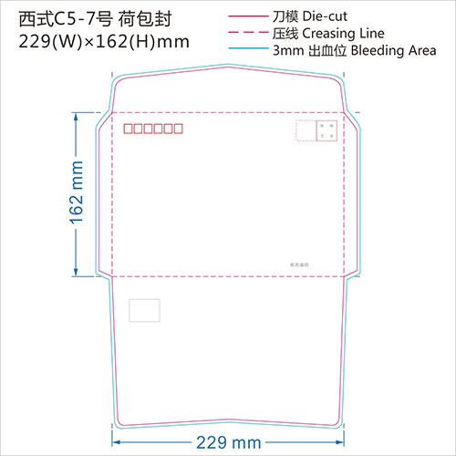 各種信封印刷